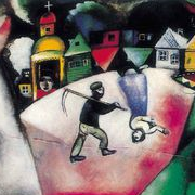 村庄》是俄裔法国画家 a target="_blank" href="/item/马克·夏加尔"