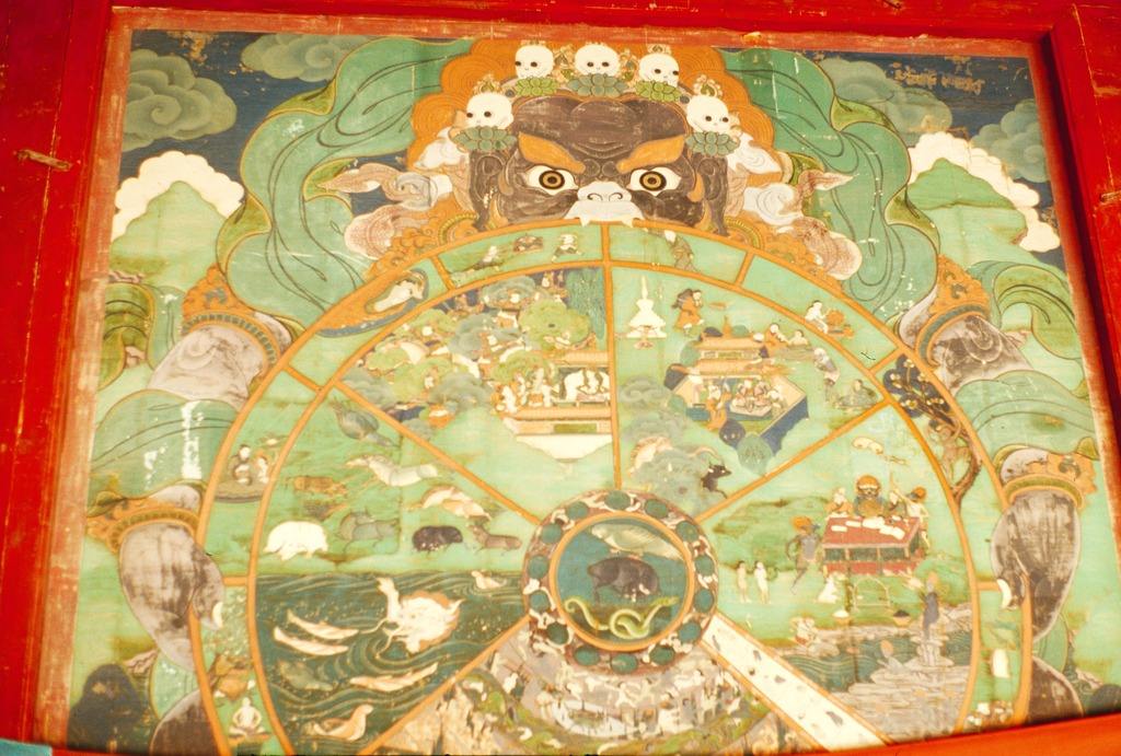  p data-id="go06e6vj4j">塔尔寺壁画是藏传佛教艺术品之一,是湟中县