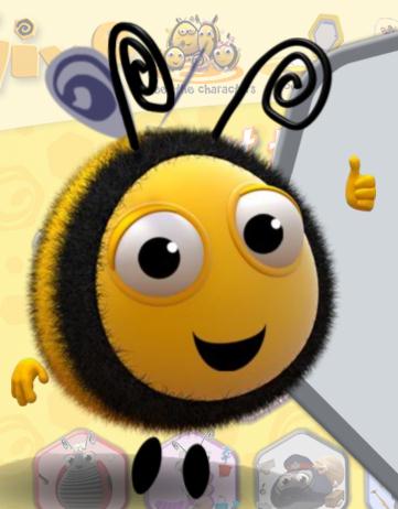 主要讲述了一群快乐,友善并且非常可爱的蜜蜂小朋友们在