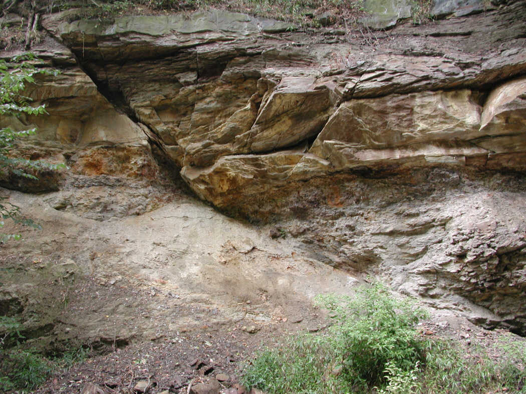  p>走向断层(strike fault)指断层的走向与其相邻岩层的走向大致平行