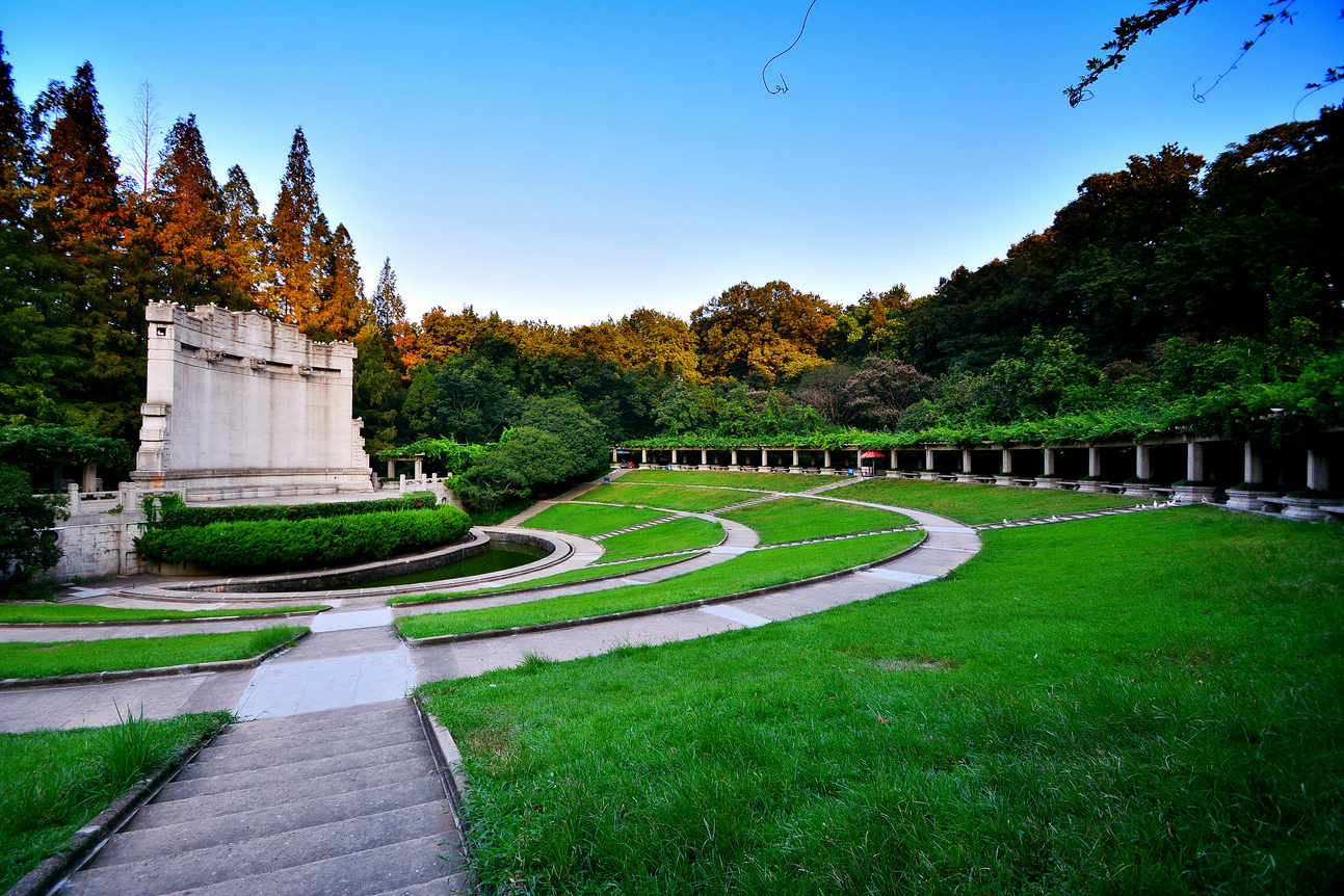 南京中山陵风景区音乐台