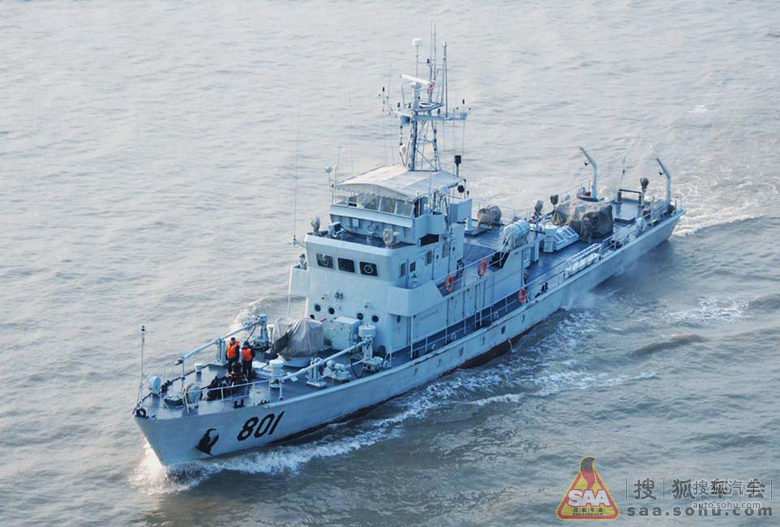  p>082型扫雷艇(北约代号:武扫)是中国解放军80年代708研究所研发自制