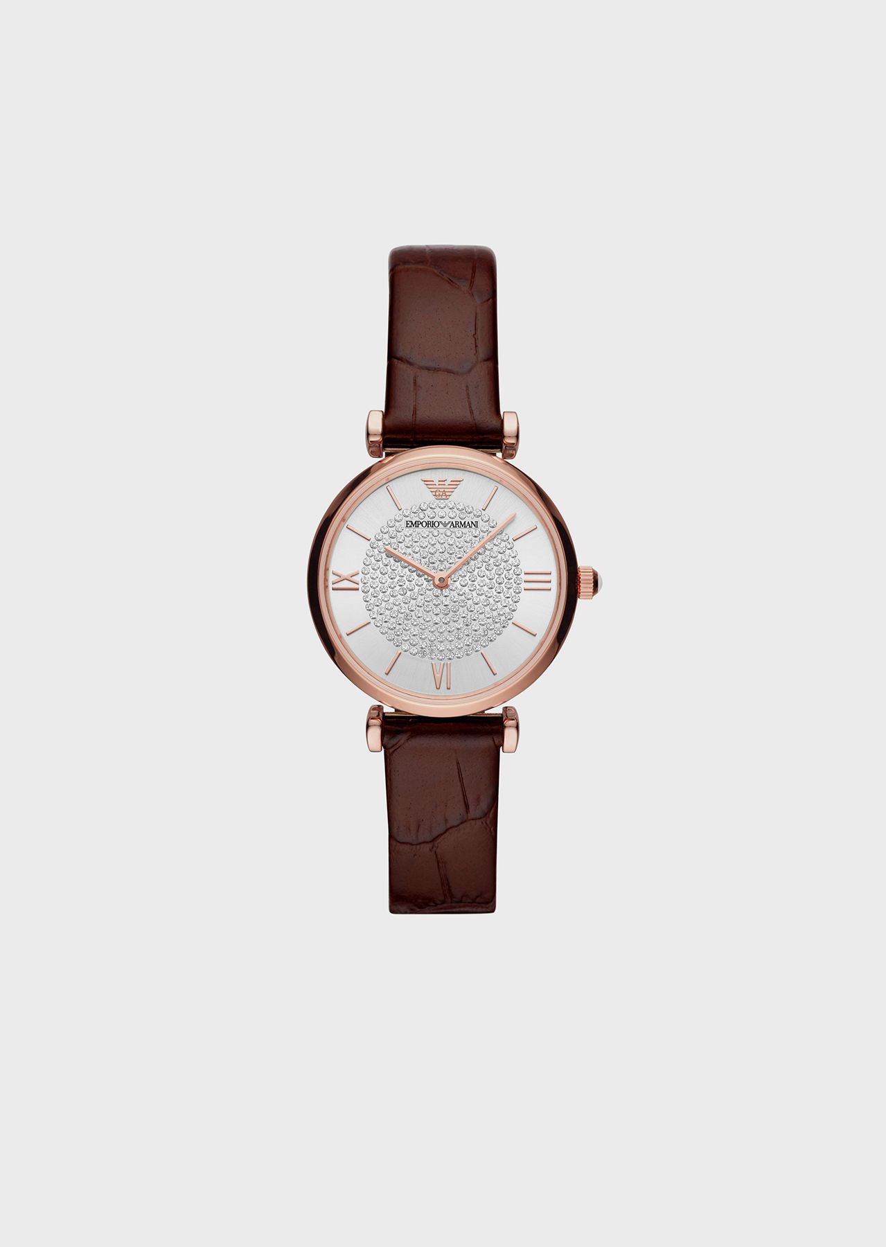 满天星复古皮带防水石英腕表