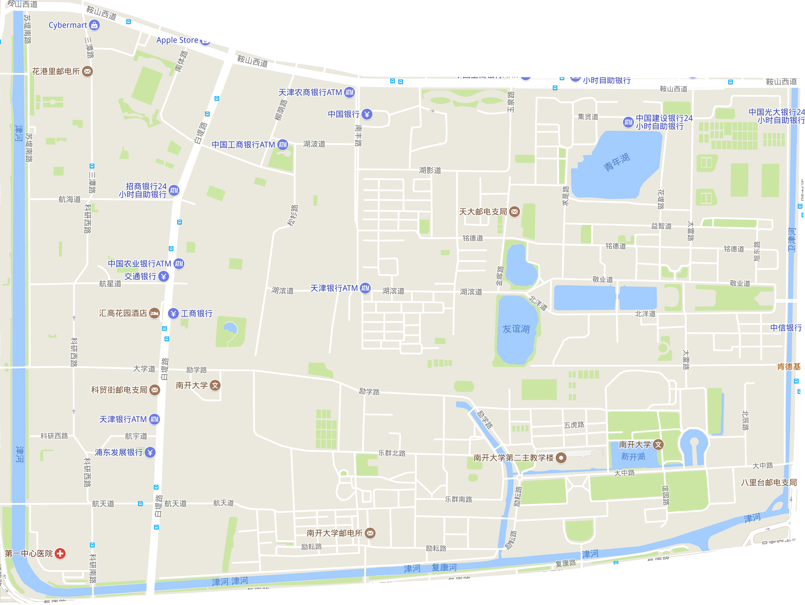  p>学府街道,隶属天津市南开区,地处南开区中东部,东起卫津路隔卫津河