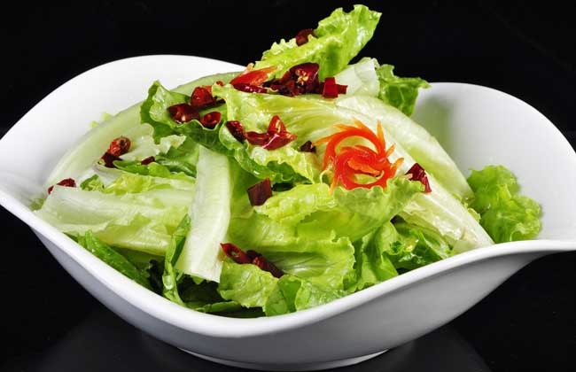 蒜香拌生菜