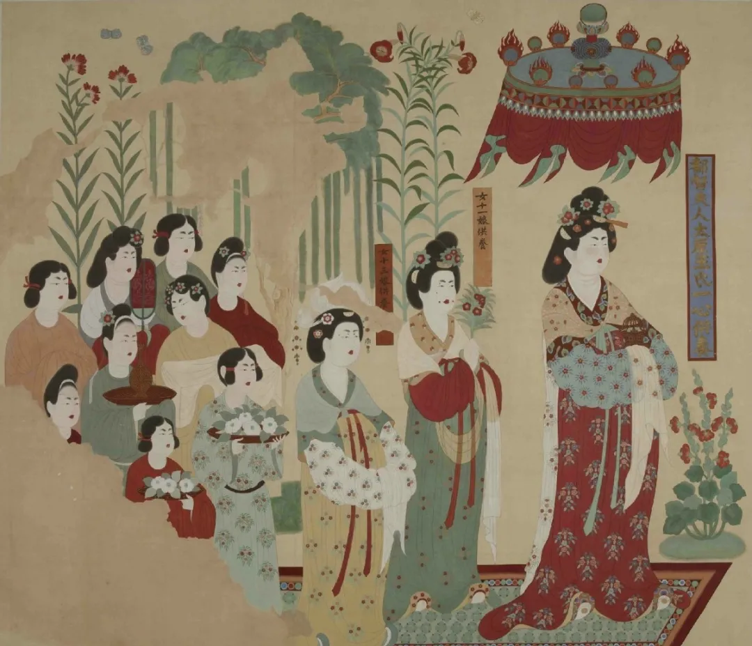 延续千年的敦煌壁画供养人画像_百科TA说