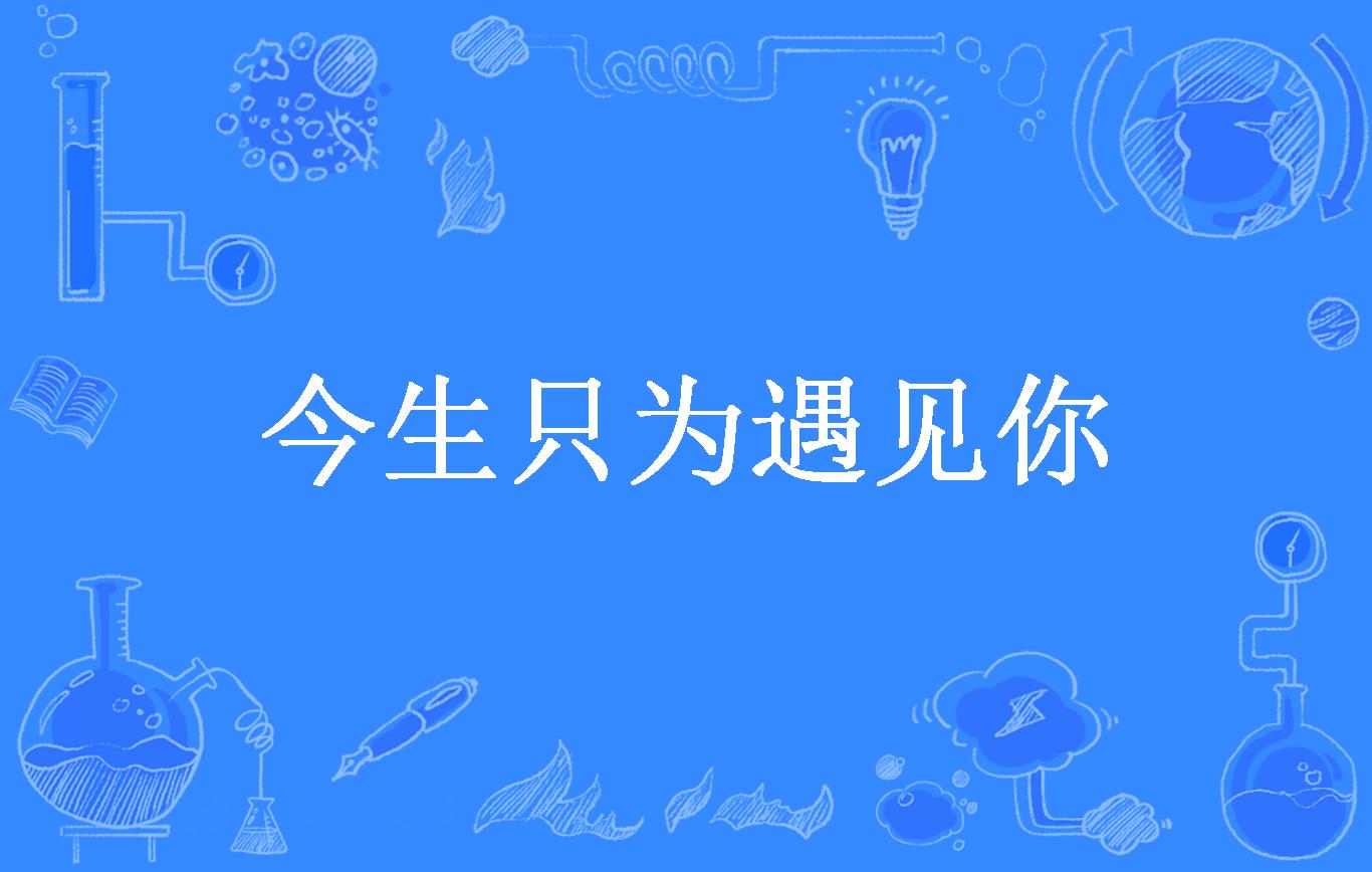 今生只为遇见你