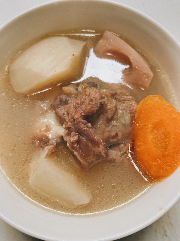 沙葛绿豆猪骨煲