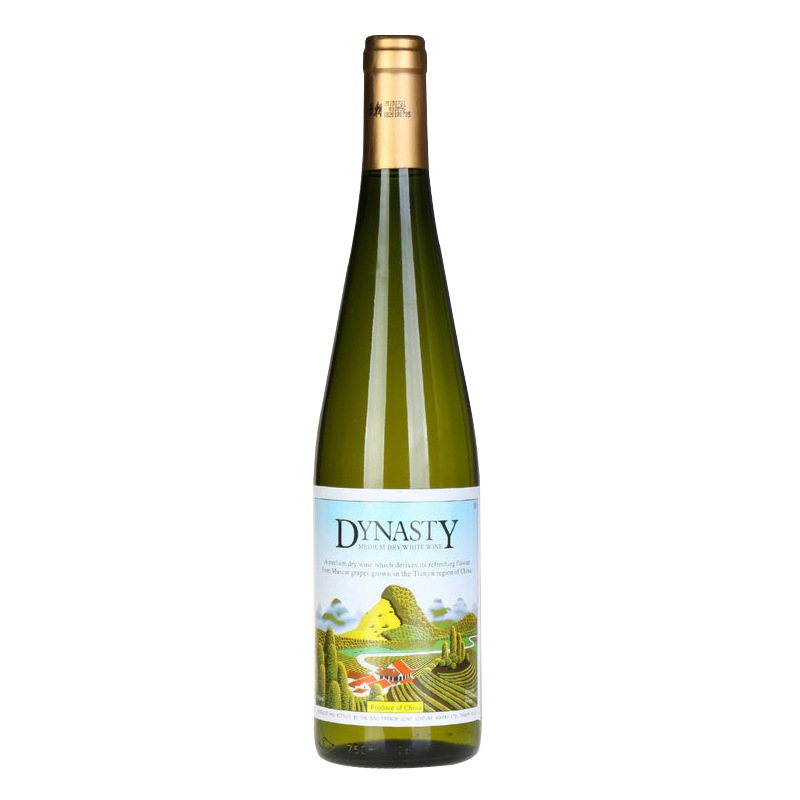 配合法国先进酿造工艺,由天津中法合营王朝葡萄酿酒有限公司精心酿制