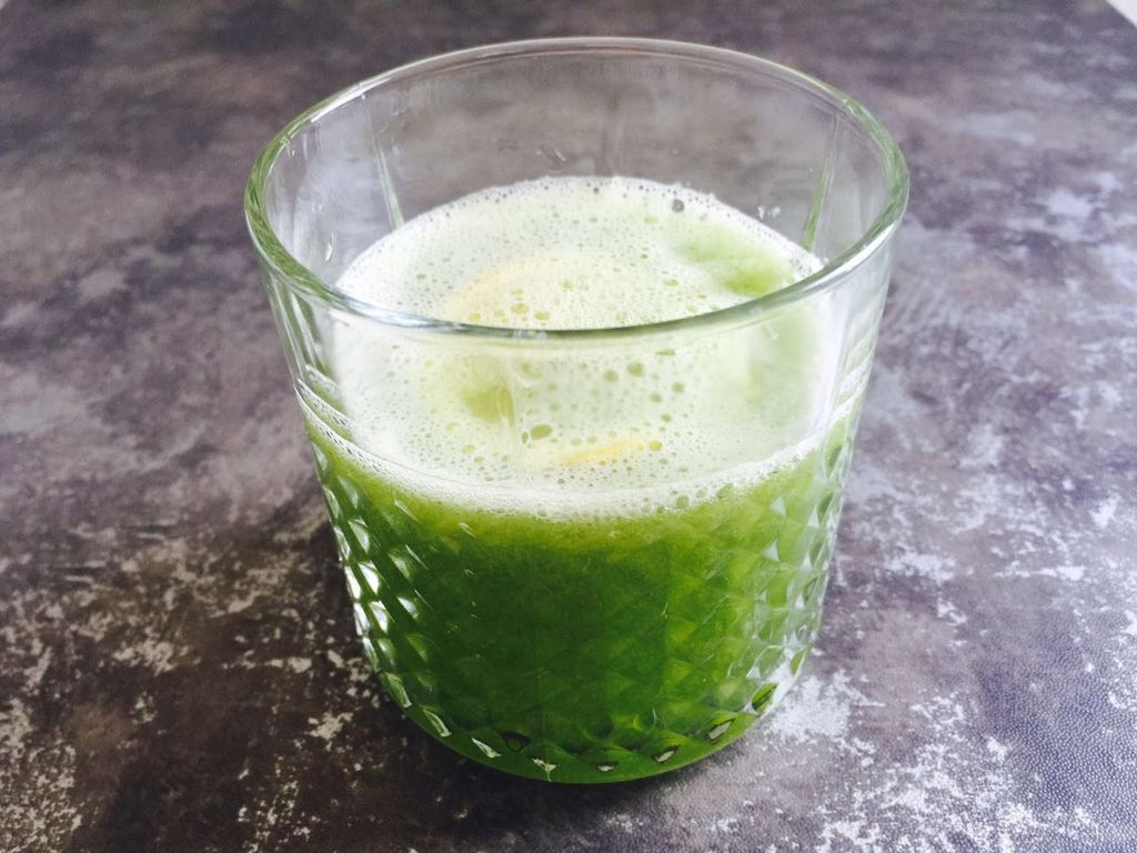 生菜苹果柚汁