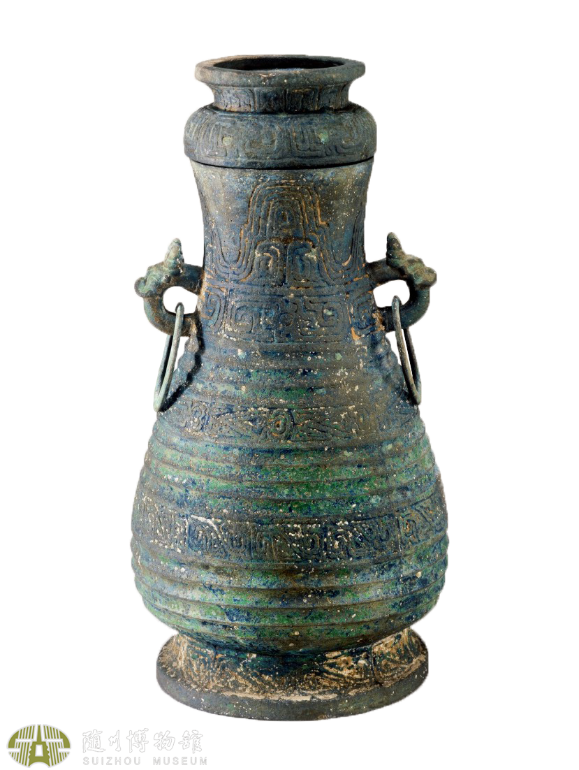 西周晚期瓦纹铜壶