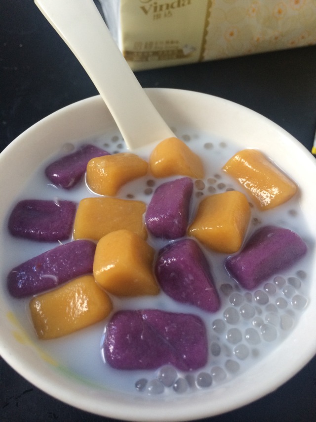 秘制蒸煮苹果番薯