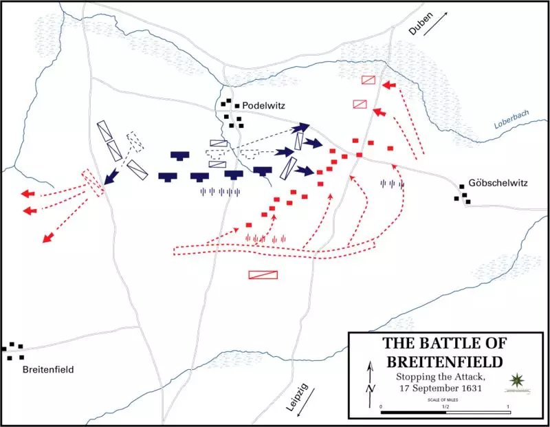 the battle of breitenfeld