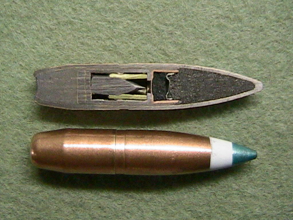 弹 /a>,依靠弹丸强度,重量和速度穿透装甲的炮弹,现代穿甲弹弹头很