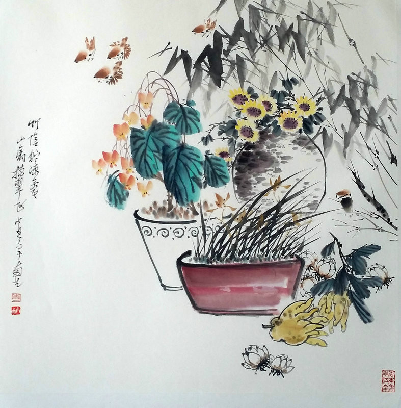  p>李小白(1949— )(第十代李渔嫡孙),李长白长子,著名旅美画家.