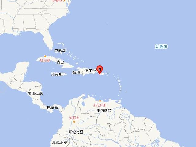 1·7波多黎各附近海域地震