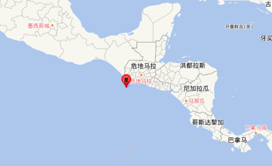 2020年8月5日危地马拉5.8级地震