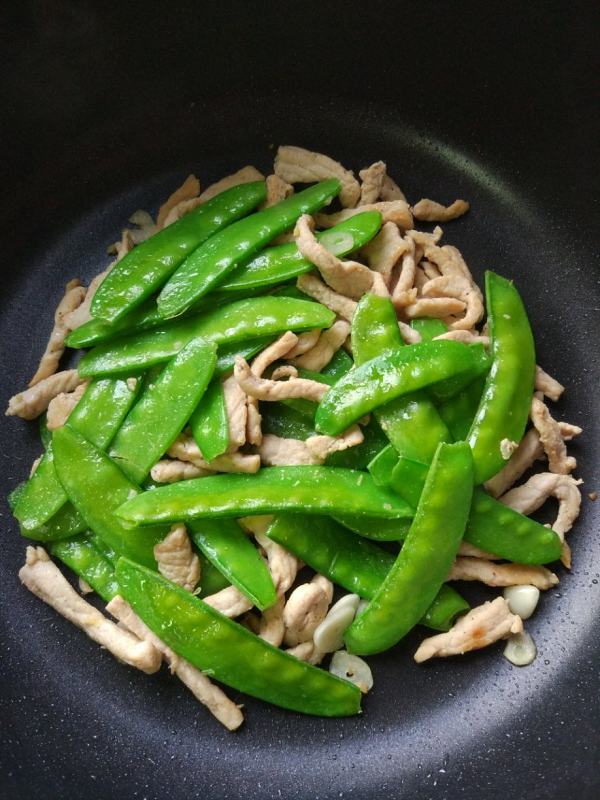 肉炒荷兰豆