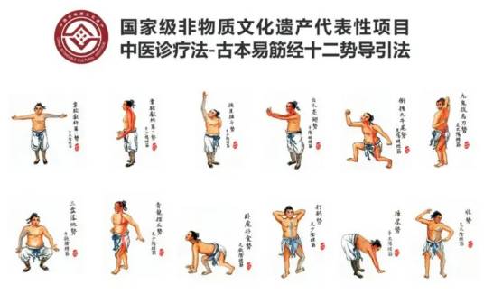 中医诊疗法（古本易筋经十二势导引法）_百度百科