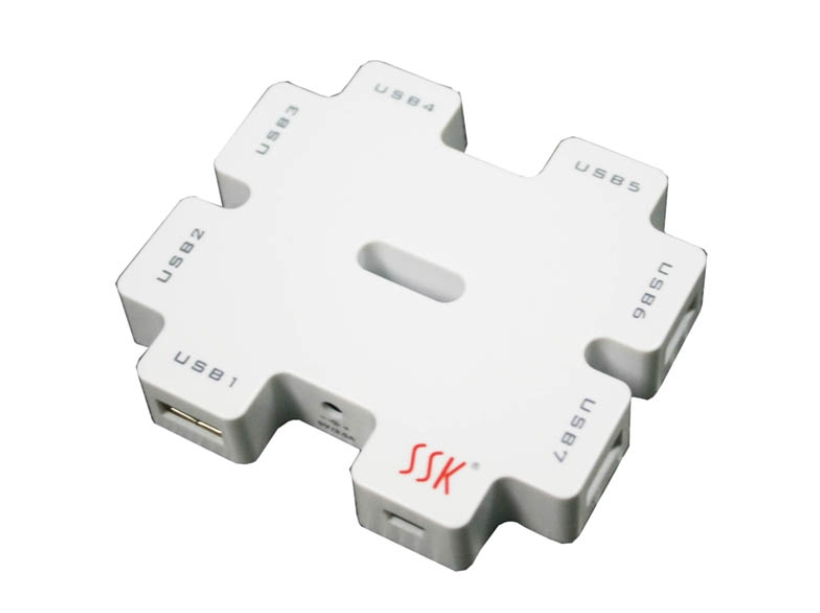  p>ssk shu011-f,是一款多合一读卡器,外观颜色为苹果白. /p>