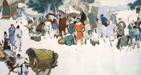 大锤说史：古代摊贩的历史故事_百科TA说