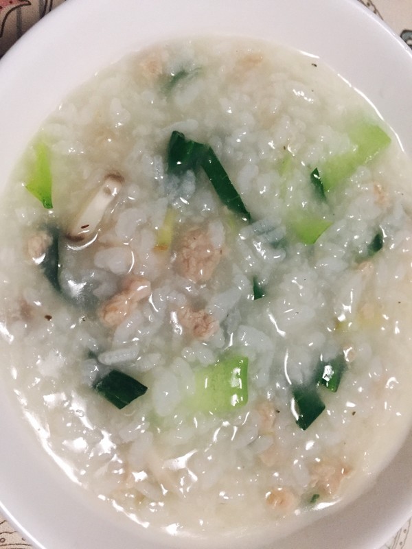 肉末菜粥