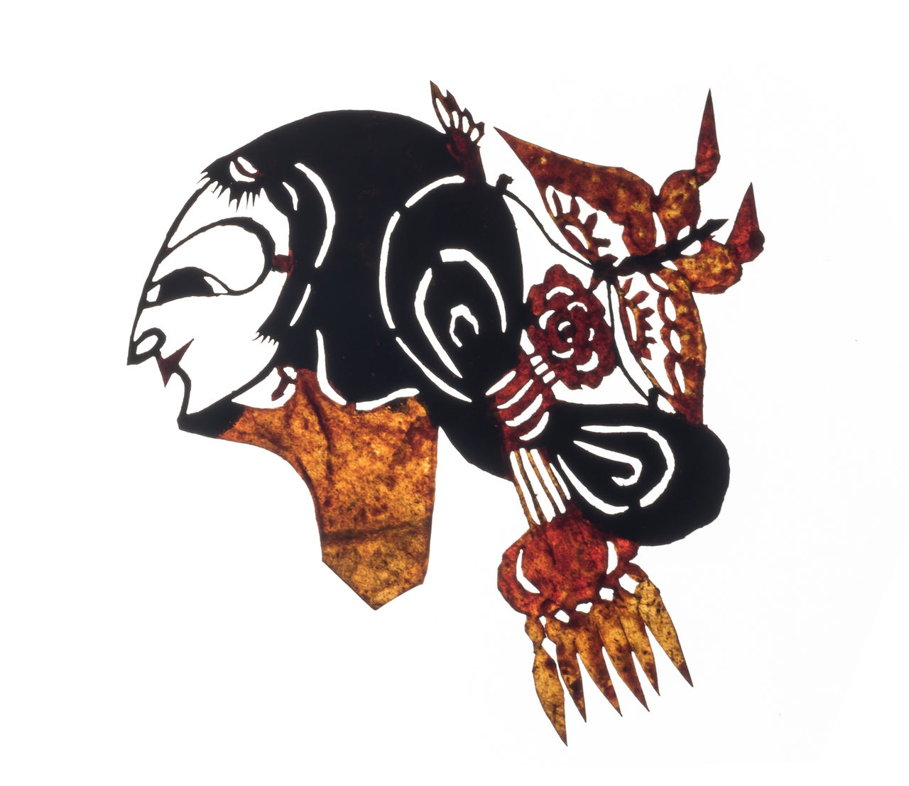  p>皮影戏(shadow puppets),又称"影子戏"或"灯影戏",是一种以兽皮或