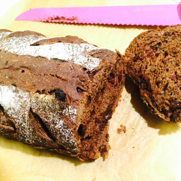 蔓越莓巧克力软欧包