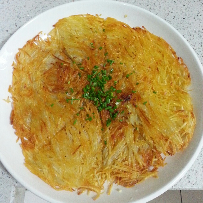 干煸土豆饼