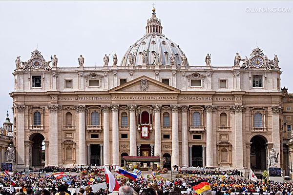 梵蒂冈原为中世纪教宗国的中心,1870年教宗国领土并入意大利后,教宗退