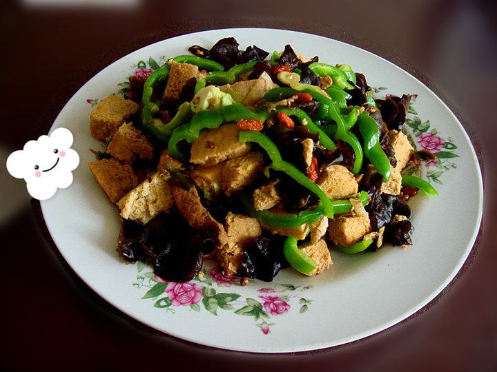 凉拌冻豆腐