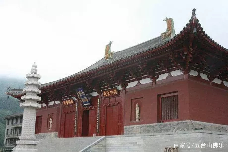 东哥西说：五台山竹林寺历史_百科TA说