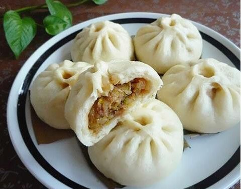 大白菜肉包子