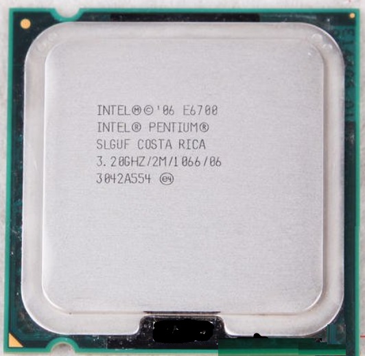 intel 奔腾双核 e6700