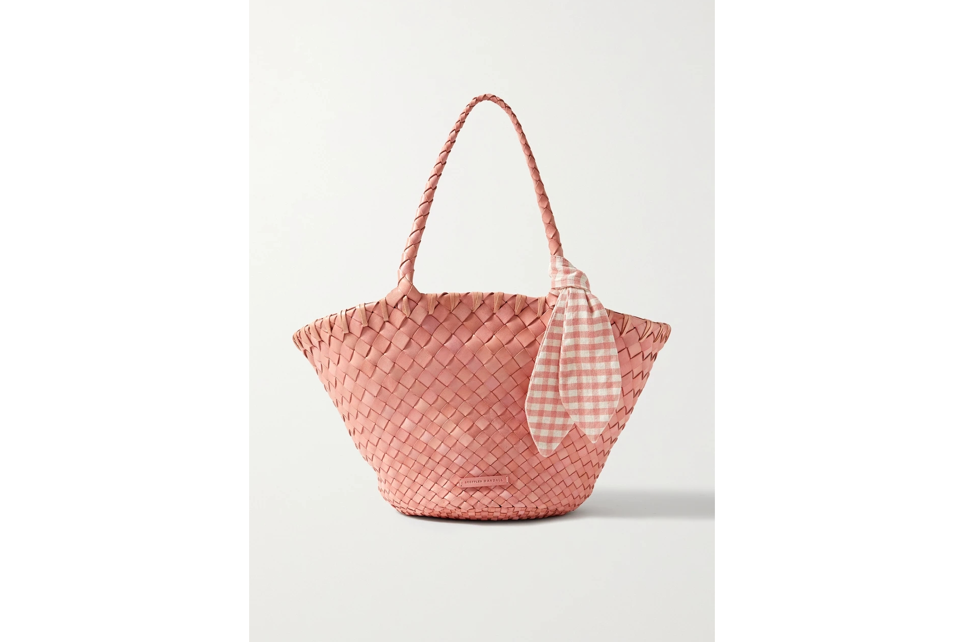  p>kai编织皮革手提包是loeffler randall品牌旗下的一款产品. /p>