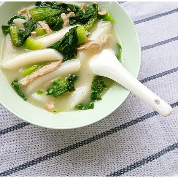 青菜年糕海带汤