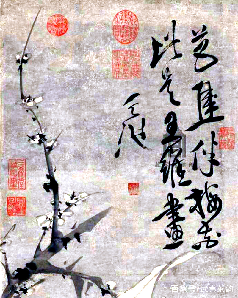 一气呵成的画，信手拈来的诗，大师画梅、题诗就是这么“任性”_百科TA说