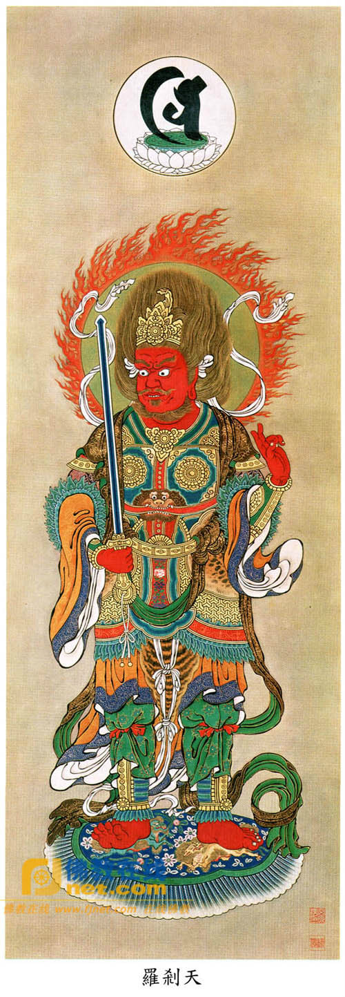 data-lemmaid="163332">佛教 /a>之十二护法天神,乃诸天,龙,鬼,神