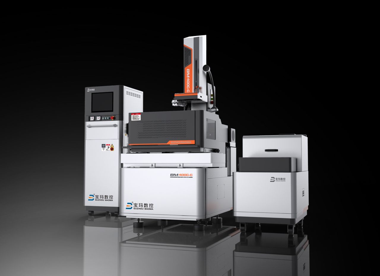  p>现在的往复运丝电火花线切割机,一般都使用简单的等频脉冲电源.