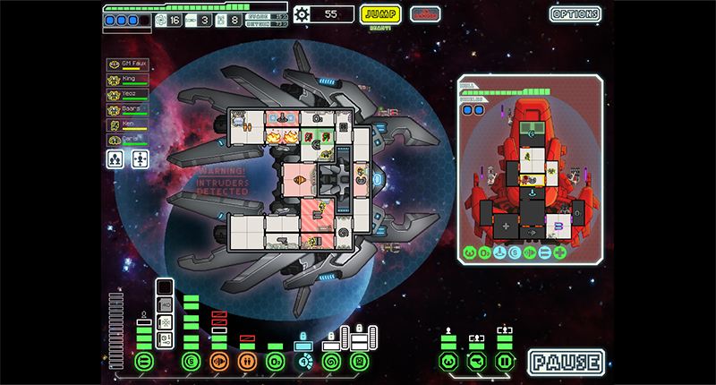  p>《超越光速》是子集游戏开发的一款太空船模拟roguelike-like游戏.