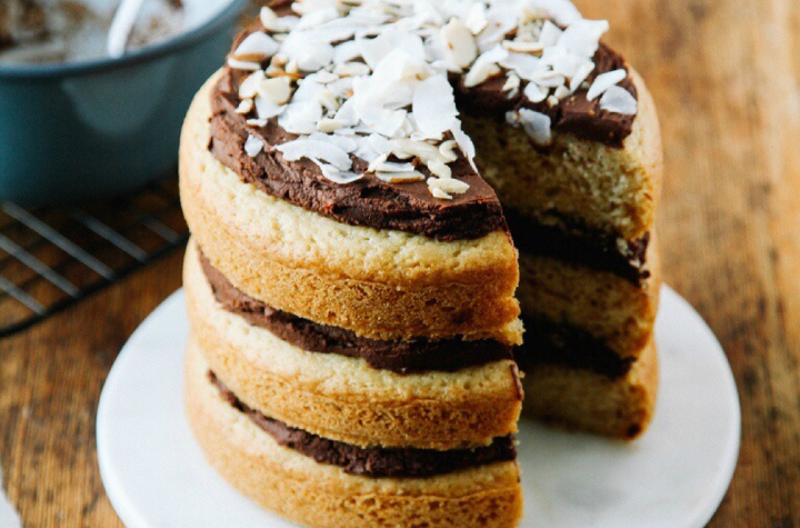 巧克力杏仁蛋糕