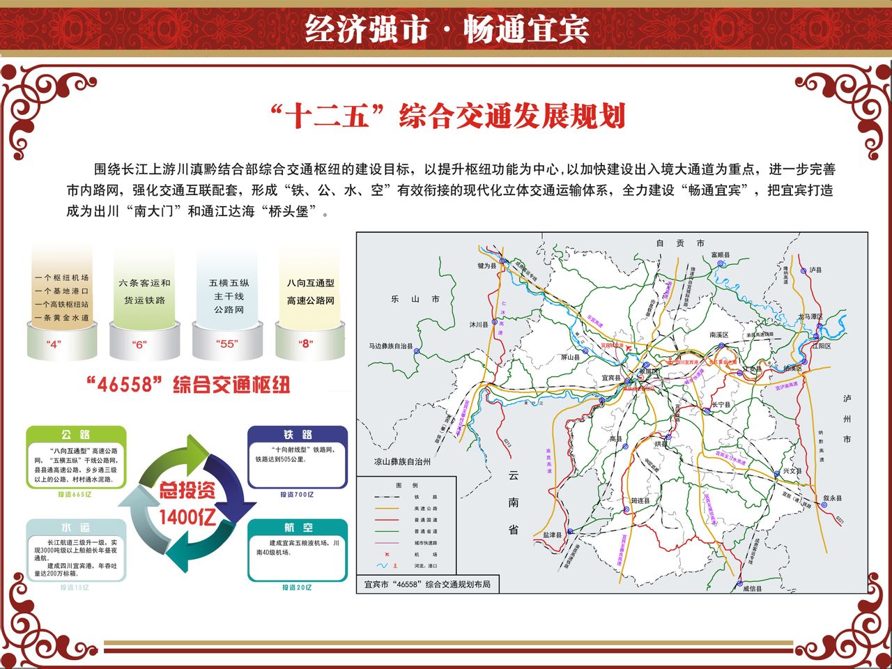 data-lemmaid="13827162">宜宾市 /a>经雷波,昭觉至西昌市,在黄连关接