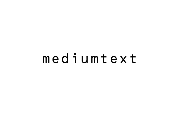 mediumtext，MEDIUMTEXT怎么读