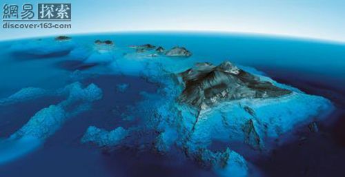 狭长延绵的 a href="#" data-lemmaid="18745702">大洋 /a>底部高地