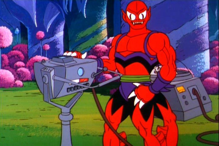 公主希瑞》里的反派角色,面目狰狞,长有四条腿,先后效力于骷髅王和 a