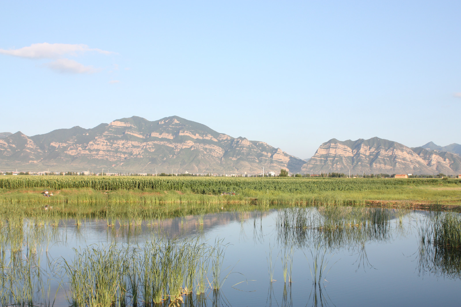 唐末五代间,置浑源县,因此水从浑源境流出,改崞川水为浑河.