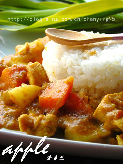 日式咖喱鸡饭