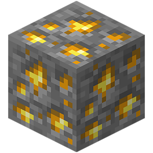 金矿石（游戏《minecraft》中的一种物品）_百度百科
