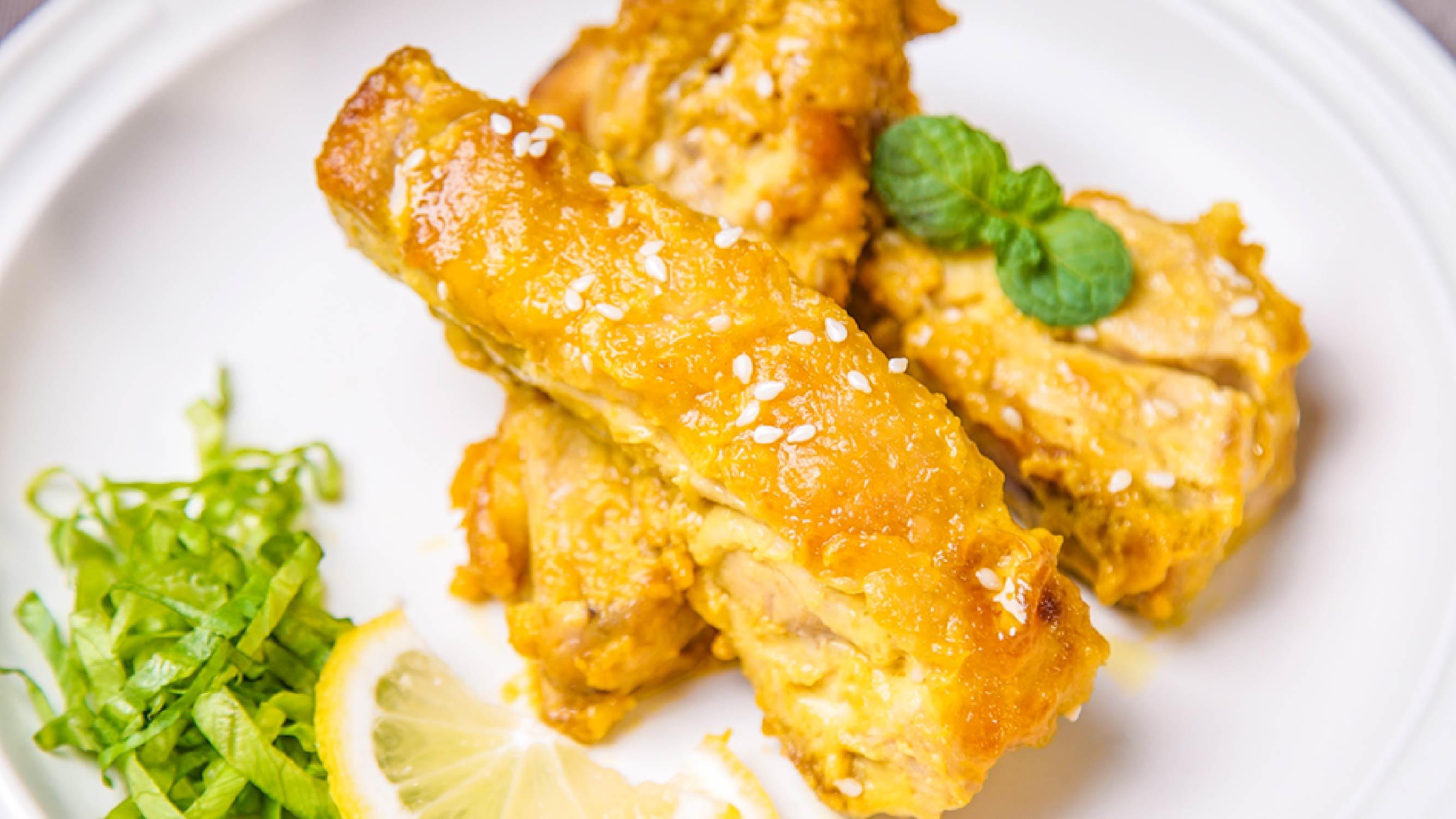 小羽私厨之蜂蜜芥末煎鸡排