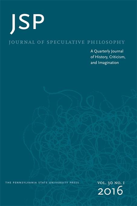 The Journal of Speculative Philosophy_百度百科